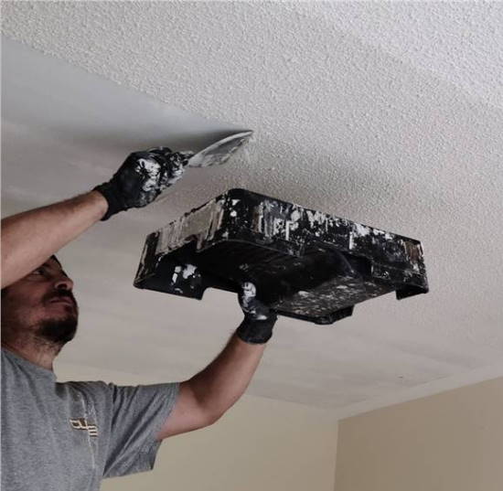 How to fix water damaged drywall or ceiling